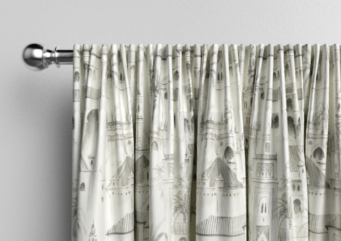 Voyage, Parchment - Made to Measure Curtain - Image 9